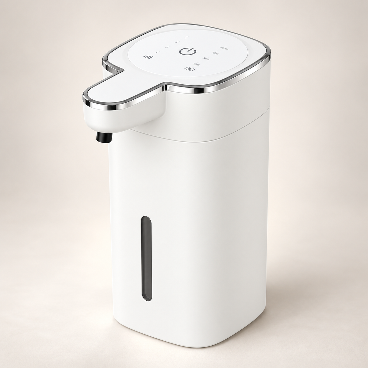 Touchless Foam Soap Dispenser 420 ml – USB Rechargeable, Wall Mounted