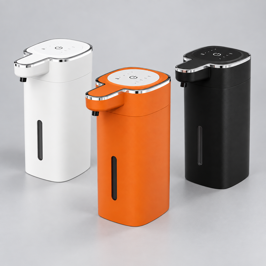 Touchless Foam Soap Dispenser 420 ml – USB Rechargeable, Wall Mounted
