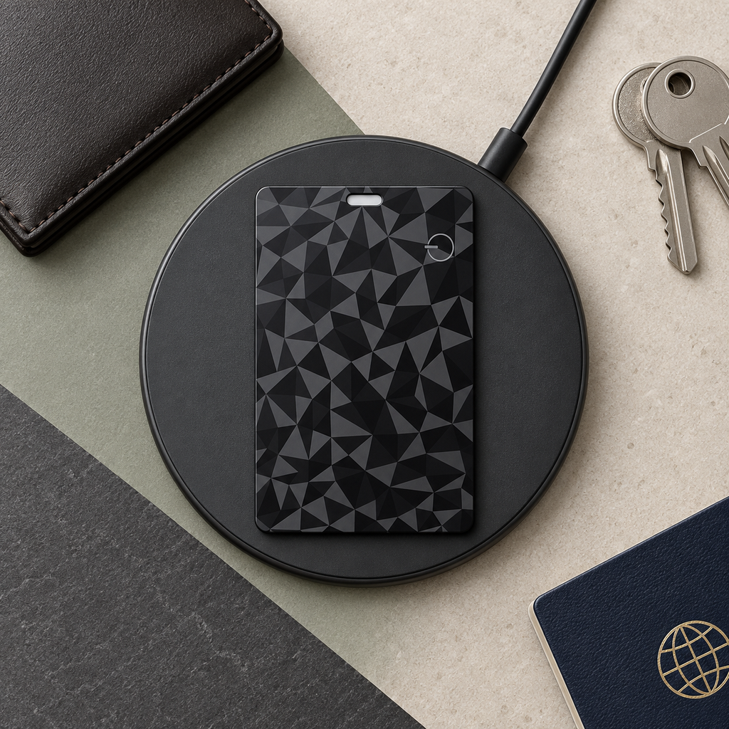 Bluetooth Тракер за Портфейл – Съвместим с Apple Find My и Android Find Hub